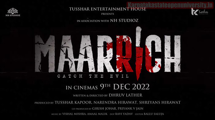 नसीरुद्दीन शाह अभिनीत तुषार कपूर की मारीच 9 दिसंबर, 2022 को रिलीज़ होगी…!