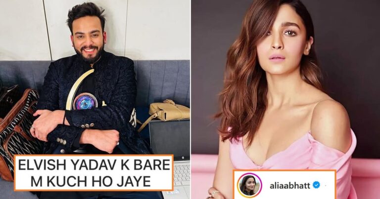 Alia Bhatt s Latest Post Eclipsed By Comments From Elvish Yadav Fans